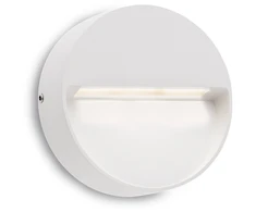 3W LED sieninis lauko šviestuvas EVEN, baltas, 3000K, IP54, 9148