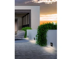 3W LED sieninis lauko šviestuvas LANDER, baltas, 3000K, IP54, 90474