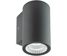 Sieninis šviestuvas 3W LED sieninis lauko šviestuvas RAM, tamsiai pilkas, 3000K, IP65, 90076