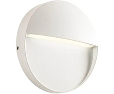 Sieninis šviestuvas 3W LED sieninis lauko šviestuvas LANDER, baltas, 3000K, IP54, 90472