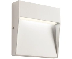 3W LED sieninis lauko šviestuvas LANDER, baltas, 3000K, IP54, 90474