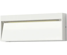 Sieninis šviestuvas 4,5W LED sieninis fasado šviestuvas NASHIRA, baltas, 2200/2700/3200/4000K, IP65, A2062171B
