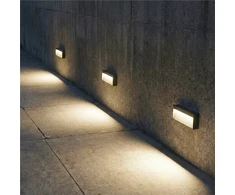 Sieninis šviestuvas 4,5W LED sieninis fasado šviestuvas NASHIRA, antracito sp., 2200/2700/3200/4000K, IP65, A2062171GR