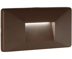 Sieninis šviestuvas 4W LED sieninis fasado šviestuvas laiptų apšvietimui BREEN, bronzos sp., CCT, IP65