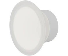 Sieninis šviestuvas 4W LED sieninis fasado šviestuvas YES, baltas, 2700K, IP65, A3993090B