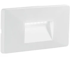 Sieninis šviestuvas 4W LED sieninis fasado šviestuvas laiptų apšvietimui BREEN, baltas, CCT, IP65