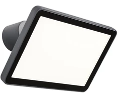 Sieninis šviestuvas 50W LED sieninis lauko šviestuvas FLUX, tamsiai pilkas, 3000K, IP65, 90244