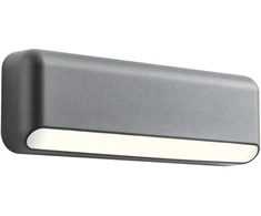 5,2W LED sieninis lauko šviestuvas SAPO, tamsiai pilkas, 3000K, IP65, 90072