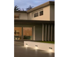5,2W LED sieninis lauko šviestuvas SAPO, baltas, 3000K, IP65, 90071