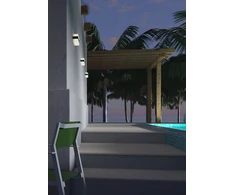5W LED paviršinis lauko šviestuvas KODIAK, baltas, 3000K, IP65, 90320
