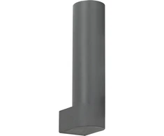 Sieninis šviestuvas 5W LED sieninis fasado šviestuvas, tamsiai pilkas, 3000K, IP65, E415
