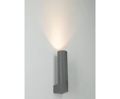 Sieninis šviestuvas 5W LED sieninis fasado šviestuvas, tamsiai pilkas, 3000K, IP65, E415