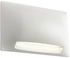 Sieninis šviestuvas 5W LED sieninis lauko šviestuvas SLOT, baltas, 3000K, IP65, 90122