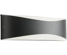 Sieninis šviestuvas 6,93W LED sieninis lauko šviestuvas AXEL, tamsiai pilkas, 3000K, IP65, 90126