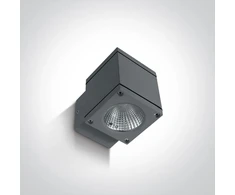 6W LED cilindro formos šviestuvas, antracito sp., 3000K, 67138F/AN/W