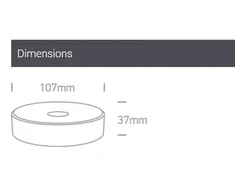6W LED paviršinis lauko šviestuvas, baltas, 3000K, 67484/W/W