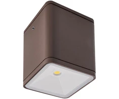 6W LED paviršinis lauko šviestuvas BETA, tamsiai rudas, 3000K, IP54, 9456