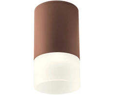 6W LED paviršinis lauko šviestuvas XILO, tamsiai rudas, 4000K, IP54, 90355