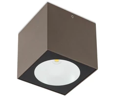 6W LED paviršinis lauko šviestuvas TEKO, tamsiai rudas, 3000K, IP65, 90105