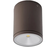 6W LED paviršinis lauko šviestuvas ETA, tamsiai rudas, 3000K, IP54, 9063