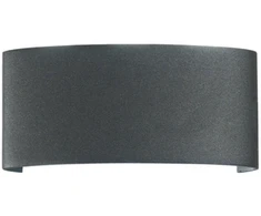 6W LED sieninis fasado šviestuvas BEETLE, antracito sp., CCT, IP54