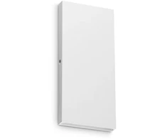 6W LED sieninis fasado šviestuvas POST-IT, baltas, 3000K, IP65, šviečia į viršų ir į apačią, 369372
