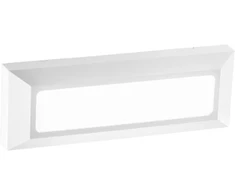 6W LED sieninis fasado šviestuvas laiptų apšvietimui OASIS, baltas, CCT, IP65