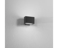 Sieninis šviestuvas 6W LED sieninis fasado šviestuvas AGERA, juodas, CCT, IP54