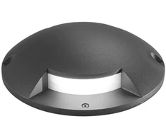Sieninis šviestuvas 6W LED sieninis fasado šviestuvas laiptų apšvietimui GROUND, antracito sp., CCT, IP65