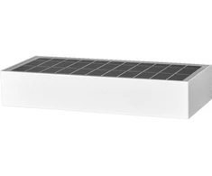 6W LED sieninis fasado šviestuvas ENDURA STYLE, baltas, 3000K, su saulės baterija ir judesio davikliu, IP65