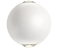 6W LED sieninis lauko šviestuvas MILESTONE, baltas, 3000K, IP54, šviečia į viršų ir į apačią, 90497