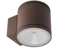 6W LED sieninis lauko šviestuvas ETA, tamsiai rudas, 4000K, IP54, 9597