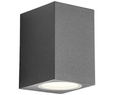 Sieninis šviestuvas 6W LED sieninis lauko šviestuvas BRIO, tamsiai pilkas, 3000K, IP54, 90527