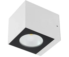 Sieninis šviestuvas 6W LED sieninis lauko šviestuvas TEKO, baltas, 3000K, IP65, 90097