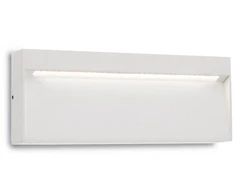 Sieninis šviestuvas 6W LED sieninis lauko šviestuvas EVEN, baltas, 3000K, IP54, 9152