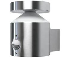 6W LED sieninis lauko šviestuvas ENDURA STYLE, plieno sp., 3000K, su judesio davikliu, IP44