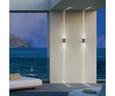 6W LED sieninis lauko šviestuvas ACE, tamsiai pilkas, 3000K, IP54, šviečia į viršų ir į apačią, 90421