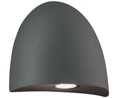 6W sieninis lauko šviestuvas BAUTA, tamsiai pilkos sp., 3000K, IP54, 4260400