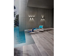 Sieninis šviestuvas 7,5W LED sieninis lauko šviestuvas KIKO, baltas, 3000K, IP54, 9517