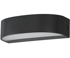 7,6W LED sieninis lauko šviestuvas ENDURA STYLE, tamsiai pilkas, 3000K, IP65