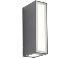Sieninis šviestuvas 7,6W LED sieninis lauko šviestuvas IVAR, tamsiai pilkas, 3000K, IP54, 90114