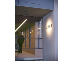 7W LED paviršinis reguliuojamas lauko šviestuvas EAGLE, tamsiai pilkas, 3000K, IP54, 90066