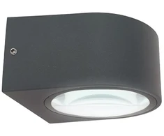 7W LED sieninis fasado šviestuvas MAVENNA, tamsiai pilkas, 3000K, IP54, 4334500