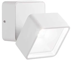 7W paviršinis lauko šviestuvas OMEGA SQUARE, baltas, 4000K, 285528
