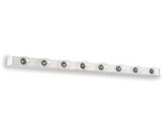 Sieninis šviestuvas Ideal Lux Wall lamp with 8 lights PRIVE', E14, baltas