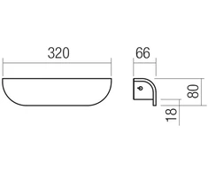 8,8W LED sieninis lauko šviestuvas LID, tamsiai pilkas, 2700K, IP65, 91131