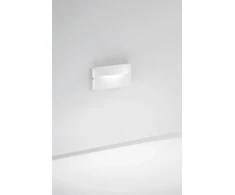 Sieninis šviestuvas 8W LED sieninis fasado šviestuvas MOBULA, baltas, IP65