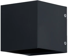 8W LED sieninis fasado šviestuvas SMART+ MATTER, juodas, 3000/6500K/RGB, dimeriuojamas, IP44