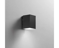 8W LED sieninis fasado šviestuvas POLO, juodas, CCT, IP65