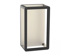 8W LED sieninis fasado šviestuvas, grafito sp., 3000K, IP65, E336